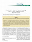 Research paper thumbnail of The Ebb and Flow of Airborne Pathogens: Monitoring and Use in Disease Management Decisions