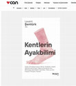 Research paper thumbnail of 2022 Kitapları - Kentlerin Ayakbilimi (ilan)