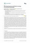 Research paper thumbnail of Recycling Intention and Behavior among Low-Income Households