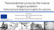 Research paper thumbnail of Transcendental curves by the inverse tangent problem: Historical and didactical insights for calculus