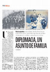 Research paper thumbnail of "Diplomacia, un asunto de familia"