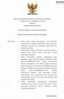 Research paper thumbnail of KEPUTUSAN MENTERI KESEHATAN REPUBLIK INDONESIA