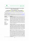 Research paper thumbnail of Evaluation of the effect of dust storm on heat flux and radiation balance in Hirmand basin