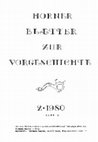 Research paper thumbnail of Hermann Maurer, Horner Blätter zur Vorgeschichte 2/2, 1980. Erscheinungsort: 3580 Horn. Niederösterreich.