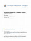 Research paper thumbnail of The Odd Inverse Rayleigh Family of Distributions: Simulation & Application to Real Data