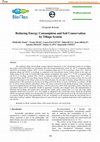 Research paper thumbnail of Reducing Energy Consumption and Soil Conservation by Tillage System