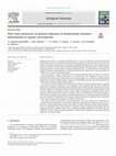 Research paper thumbnail of Otter fecal enterococci as general indicators of antimicrobial resistance dissemination in aquatic environments