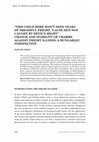 Research paper thumbnail of “This Child Here Won’t Shed Tears Of Dreadful Fright, ’Cause He’s Not Caught By Devil’s Might” Change And Stability Of Charms Against Fright Illness: A Hungarian Perspective