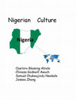 Research paper thumbnail of Nigerian culture