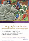 Research paper thumbnail of SEMINAIRE DE RECHERCHE - Iconographie animale : questions de méthode et d'historiographie -
ENS, rue d'Ulm, 75 005 Paris