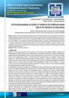 Research paper thumbnail of Situation Regarding Accidents at Work in the European Union and in the Republic of Macedonia 1-4