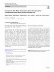 Research paper thumbnail of Correction to: The effects of microdose LSD on time perception: a randomised, double-blind, placebo-controlled trial