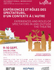 Research paper thumbnail of Expériences et rôles des spectateurs, d’un contexte à l’autre