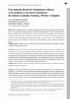 Research paper thumbnail of Una mirada desde los feminismo críticos a las políticas exteriores feministas de Suecia, Canadá, Francia, México y España