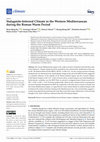 Research paper thumbnail of Stalagmite-Inferred Climate in the Western Mediterranean during the Roman Warm Period