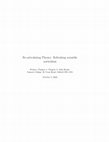 Research paper thumbnail of Re-articulating Physics