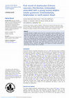 Research paper thumbnail of First record of sharksucker Echeneis naucrates (Perciformes, Echeneidae) associated with a young Guiana dolphin Sotalia guianensis (Cetartiodactyla, Delphinidae) in north-eastern Brazil