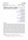 Research paper thumbnail of METHODOLOGICAL APPROACH TO DETERMINE THE CAPACITY FOR ENVIRONMENTAL RESILIENCE IN WATERSHEDS