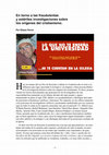 Research paper thumbnail of Eliseo Ferrer / En torno a las fraudulentas y estériles investigaciones sobre los orígenes del cristianismo.