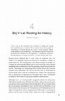 Research paper thumbnail of Brij V. Lal: Rooting for History