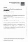 Research paper thumbnail of Correction to: Rival views of economic competition