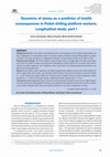 Research paper thumbnail of Dynamics of stress as a predictor of health consequences in Polish drilling platform workers. Longitudinal study: part I