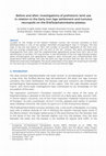 Research paper thumbnail of Before and after: investigations of prehistoric land use in relation to the Early Iron Age settlement and tumulus necropolis on the Érd/Százhalombatta-plateau