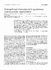 Research paper thumbnail of Prolonged total extracorporeal lung assistance without systemic heparinization