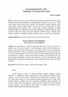 Research paper thumbnail of Stoa Felsefesinde Fizik ve Etik: Mutluluğun Yolu Olarak Stoacı Erdem, Özne Felsefe Bilim ve Sanat Yazıları, 29. Kitap, Güz 2018