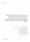 Research paper thumbnail of Moodle como espacio de transmisión e intercambio de conocimiento para el estudio de la Historia del Arte y la Literatura en la enseñanza a extranjeros. La asignatura “Leer la piedra: Literatura y arte en Salamanca”: tradición y modernidad