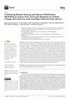 Research paper thumbnail of Combining Remote Sensing and Species Distribution Modelling to Assess Pinus hartwegii Response to Climate Change and Land Use from Izta-Popo National Park, Mexico