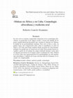 Research paper thumbnail of Olokun en África y en Cuba. Cosmología afrocubana y tradición oral