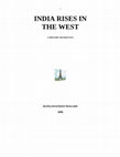 Research paper thumbnail of India Rises in the West