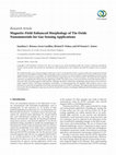 Research paper thumbnail of Magnetic-Field-Enhanced Morphology of Tin Oxide Nanomaterials for Gas Sensing Applications