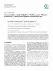 Research paper thumbnail of Nanocrystalline Axially Bridged Iron Phthalocyanine Polymeric Conductor: (μ-Thiocyanato)(phthalocyaninato)iron(III)