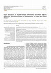 Research paper thumbnail of Does Exposure to Health-related Information and Peer Effects Affect the Nutritional Status of Adolescents in Urban and Rural Areas?