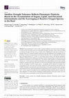 Research paper thumbnail of Sandbur Drought Tolerance Reflects Phenotypic Plasticity Based on the Accumulation of Sugars, Lipids, and Flavonoid Intermediates and the Scavenging of Reactive Oxygen Species in the Root