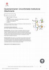 Research paper thumbnail of Uncomfortable Institutional Attachments (2022), Queerseminariet, Centrum för genusvetenskap, Uppsala Universitet