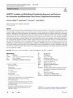 Research paper thumbnail of SCMFTS: Scalable and Distributed Complexity Measures and Features for Univariate and Multivariate Time Series in Big Data Environments