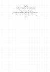 Research paper thumbnail of "La philologia de Platon comme « religion » du langage ? De l’indifférence du nom à la juste sonance du discours", in Berardi E. et alii, Filosofia, storia, immaginario mitologico. Nuovi approcci, 2022, p. 37-55