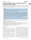 Research paper thumbnail of Analyzing Mosquito (Diptera: Culicidae) Diversity in Pakistan by DNA Barcoding