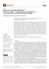 Research paper thumbnail of Study of Long-Term Stability of Ni-Zr0.92Y0.08O2-δ|Zr0.92Y0.08O2-δ|Ce0.9Gd0.1O2-δ |Pr0.6Sr0.4CoO3-δ at SOFC and SOEC Mode