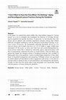 Research paper thumbnail of "I Don't Want to Have the Time When I Do Nothing": Aging and Reconfigured Leisure Practices During the Pandemic