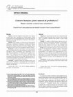 Research paper thumbnail of Colostro humano: fonte natural de probióticos? Human colostrum: a natural source of probiotics?