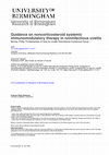 Research paper thumbnail of Guidance on Noncorticosteroid Systemic Immunomodulatory Therapy in Noninfectious Uveitis: Fundamentals Of Care for UveitiS (FOCUS) Initiative