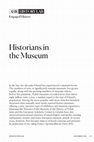 Research paper thumbnail of Historians in the Museum, "American Historical Review" 2022, vol. no. 127,