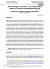 Research paper thumbnail of Del monólogo eurocéntrico a la enseñanza de la diferencia colonial: el debate žižek/mignolo