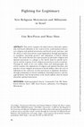 Research paper thumbnail of Fighting for Legitimacy: New Religious Movements and Militarism in Israel (with Guy Ben-Porat)