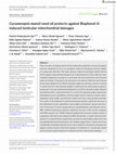 Research paper thumbnail of Cucumeropsis mannii seed oil protects against Bisphenol Ainduced testicular mitochondrial damages