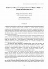 Research paper thumbnail of Tendências de Buscas no Google por Temas de Políticas Públicas e Eleições no Brasil (2004-2013)